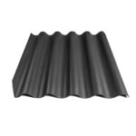 Värvitud eterniit laineplaat Eternit Villa grafiit 875x920 mm