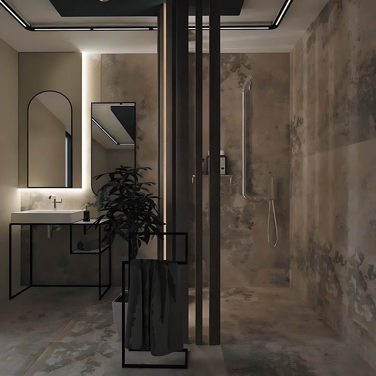 Dušikomplekt koos segistiga Deante Silia, kroom - Image 2