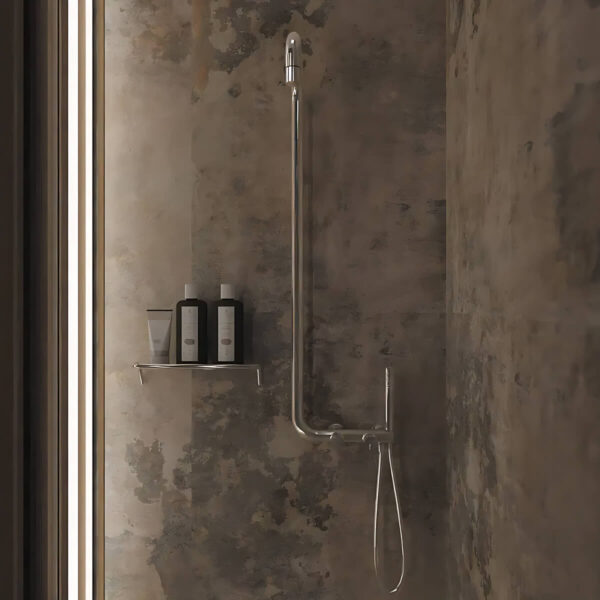 Dušikomplekt koos segistiga Deante Silia, kroom - Image 3