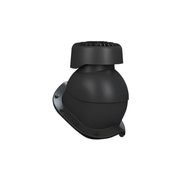 Kanalisatsiooni-läbiviik-viielainelisele-laineplaadile-Wirplast-Perfekta-E-must-Ø125mm