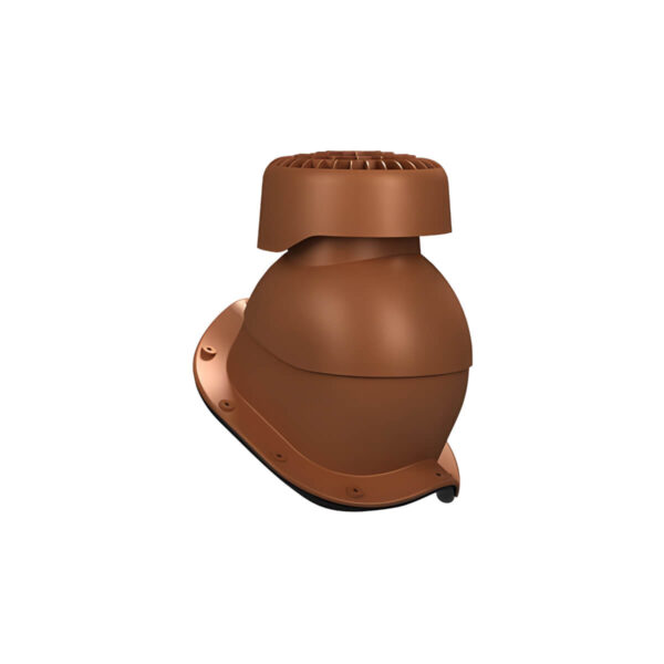 Kanalisatsiooni-läbiviik-viielainelisele-laineplaadile-Wirplast-Perfekta-E-tellisepunane-Ø125mm