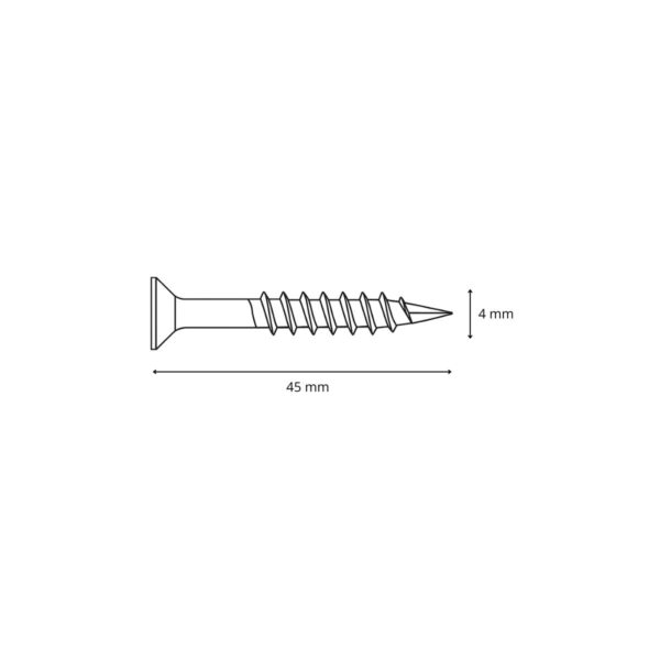 Kiudtsement-voodrilaua-kinnituskruvid-puitroovile-4-x-45-mm,-250-tk-(2)