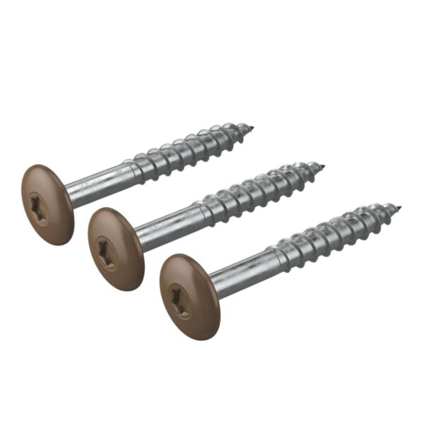 Varvitud-Hardie-voodrilaua-kruvid-TORX-250-tk-pakis-kastanipruun