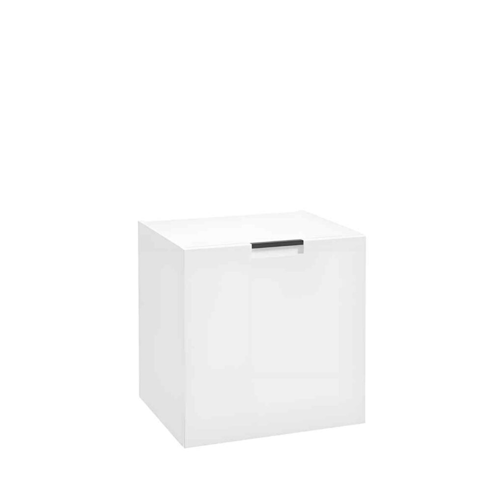 AVOLA-B50-–-valge-matt-vannitoakapp-pesukorviga,-50-cm