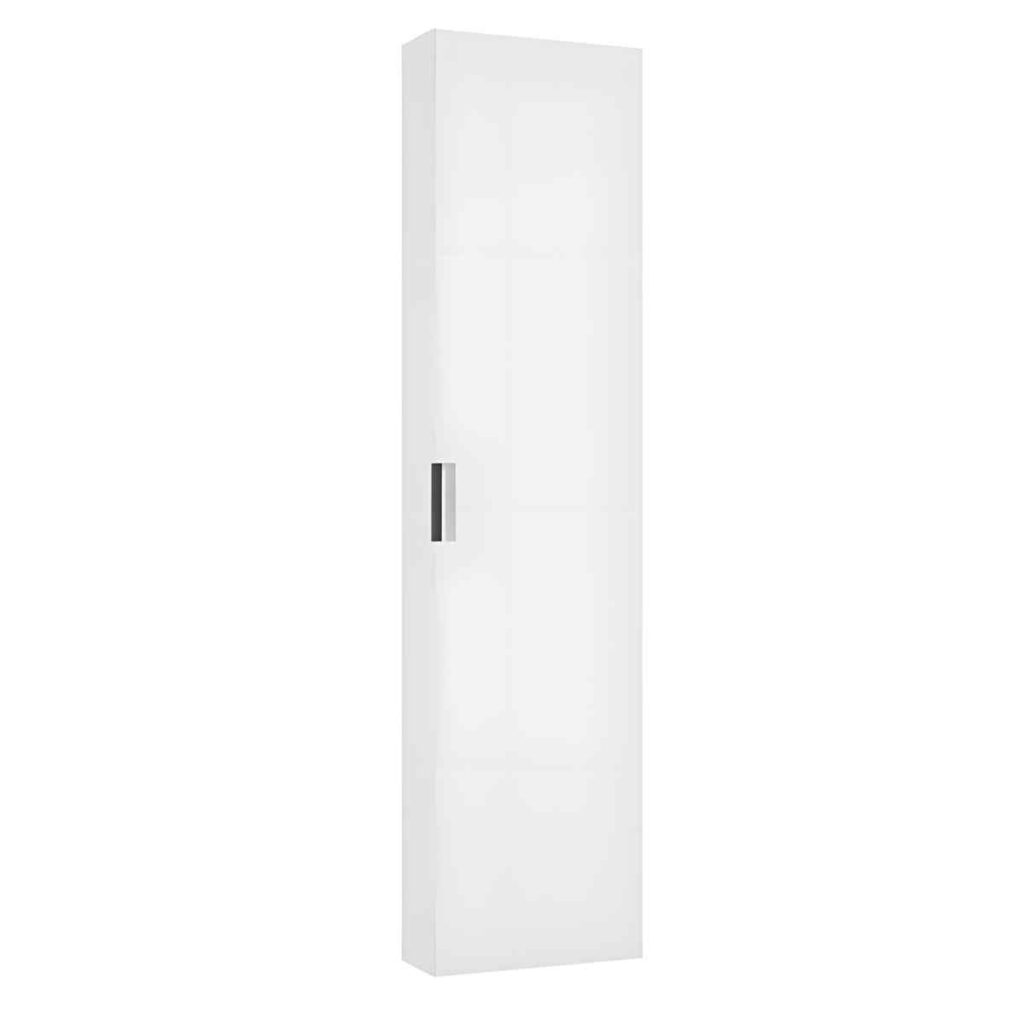 AVOLA-C42-–-valge-matt-kõrge-vannitoakapp,-42×170×17-cm