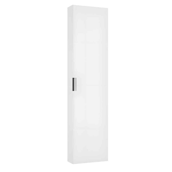 AVOLA-C42-–-valge-matt-kõrge-vannitoakapp,-42×170×17-cm