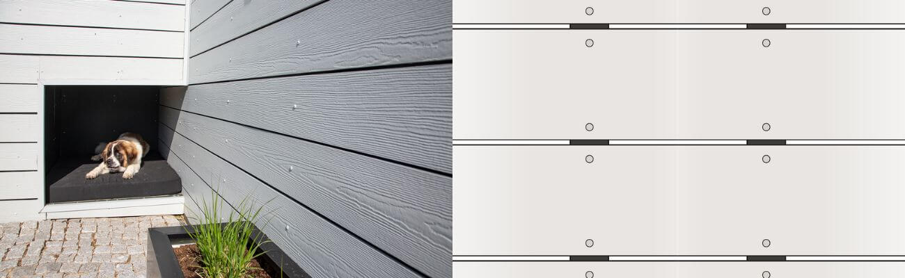 Cedral Lap / Hardie Plank — Horisontaalsed vuugid