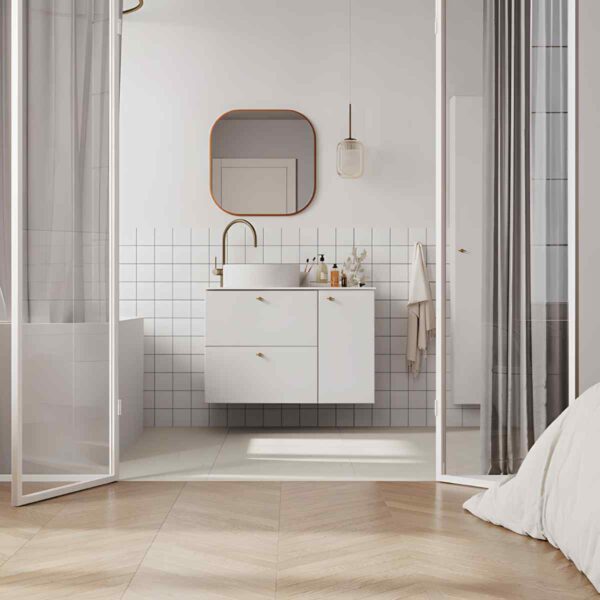 Sahtlitega-valamukapp-MO-RE-D100,-valge-matt,-100-cm,-seinale-kinnitatav