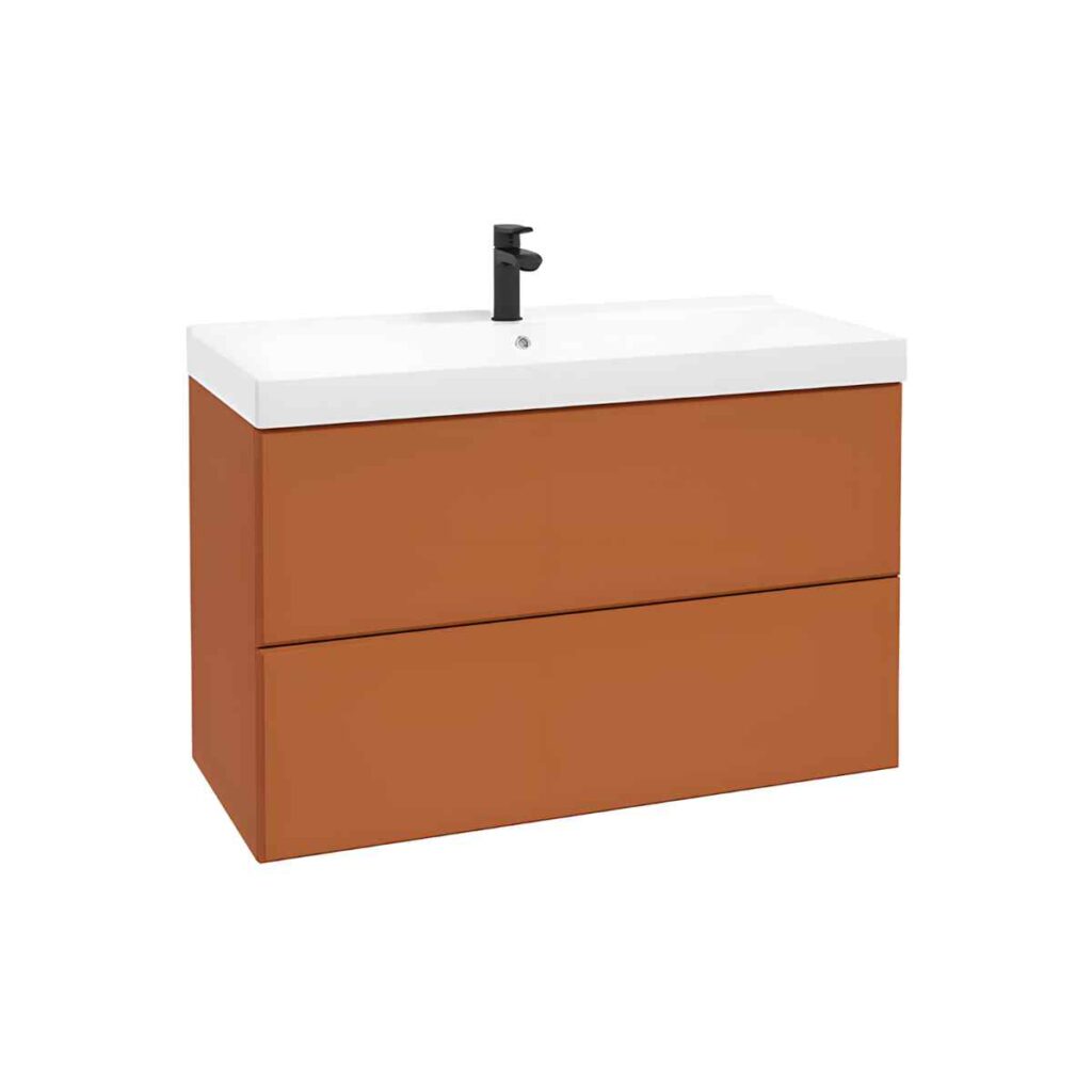 Vannitoakapp-100-cm-Bodega-(pruun)-matt-viimistluses