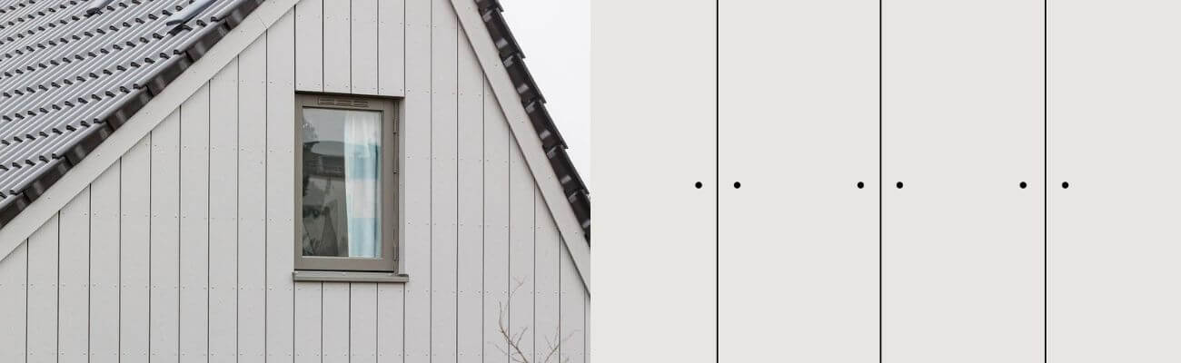 Cedral Lap / Hardie Plank — Vertikaalsed vuugid