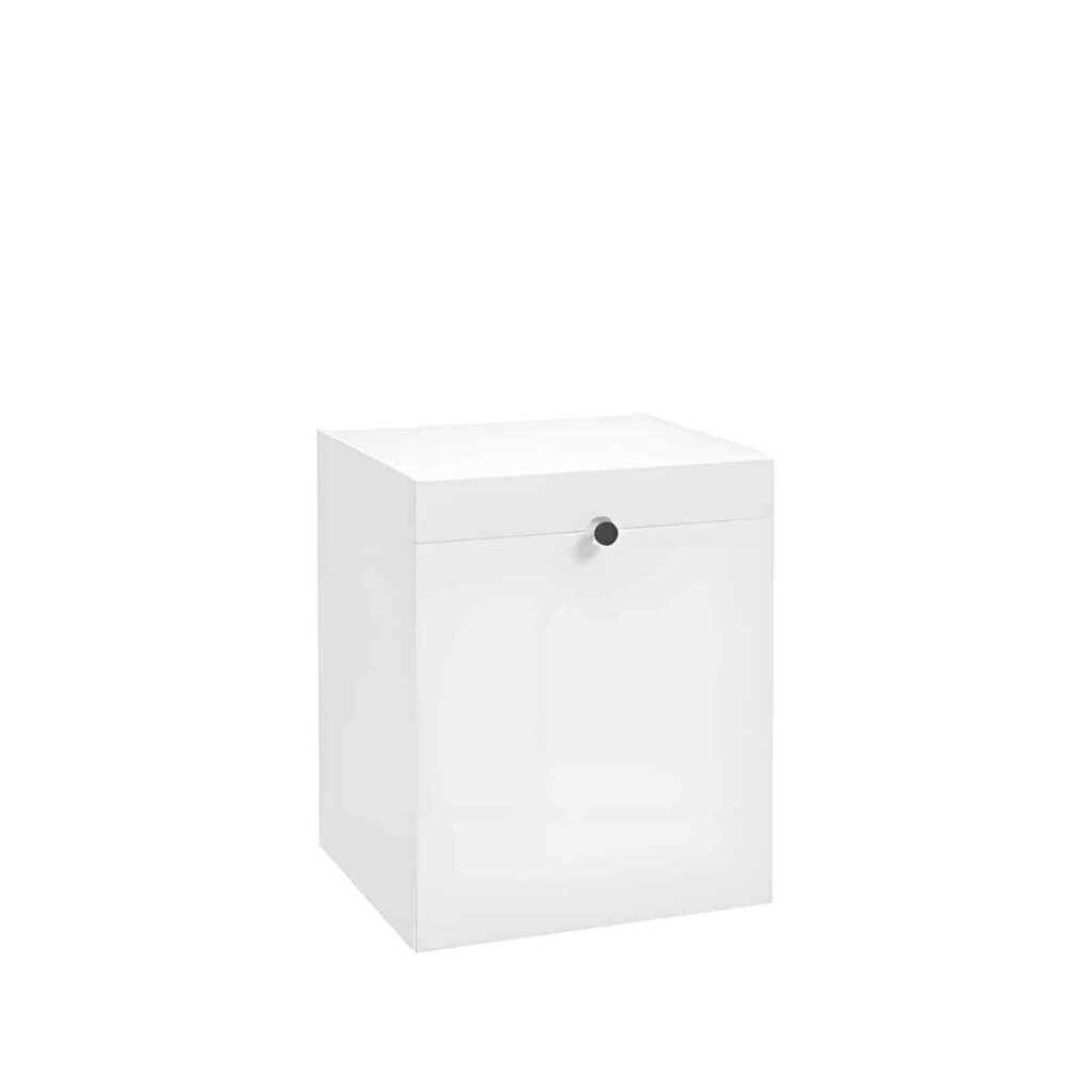 vannitoakapp-pesukorviga-ISOLE-B50-valge-matt-50-cm-III
