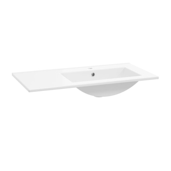 Vannitoavalamu-parempoolse-kraanikausiga-Plan-90x46-cm,-valge-keraamika