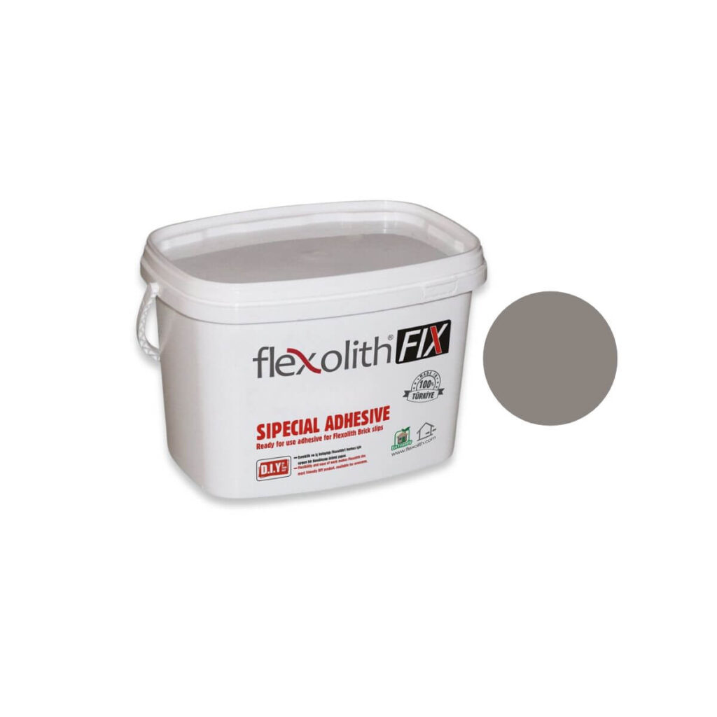 Värvitud-liim-ja-vuugisegu-Flexolith-dekoratiivkivile,-hall,-25-kg
