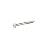 Värvitud-puidukruvid-4,8-x-38-mm-RAL-9003,-100-tk