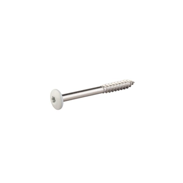 Värvitud-puidukruvid-4,8-x-38-mm-RAL-9003,-100-tk