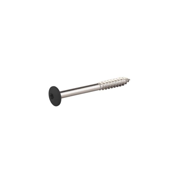 Värvitud-puidukruvid-4,8-x-38-mm-RAL-9005,-100-tk