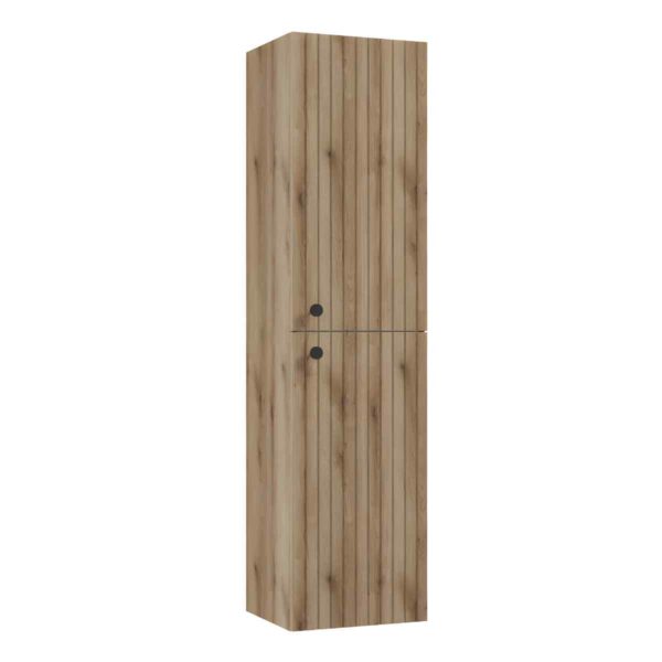 kõrge-vannitoakapp-35-cm-RIETTI-C35-evoke-tamm-seinale-35×140×32-Soft-Close
