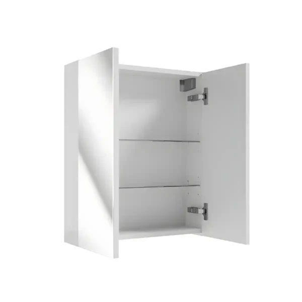 peeglikapp-50-cm-SALSA-E50-peegel-valge-kõrgläige-Soft-Close-50×60×15