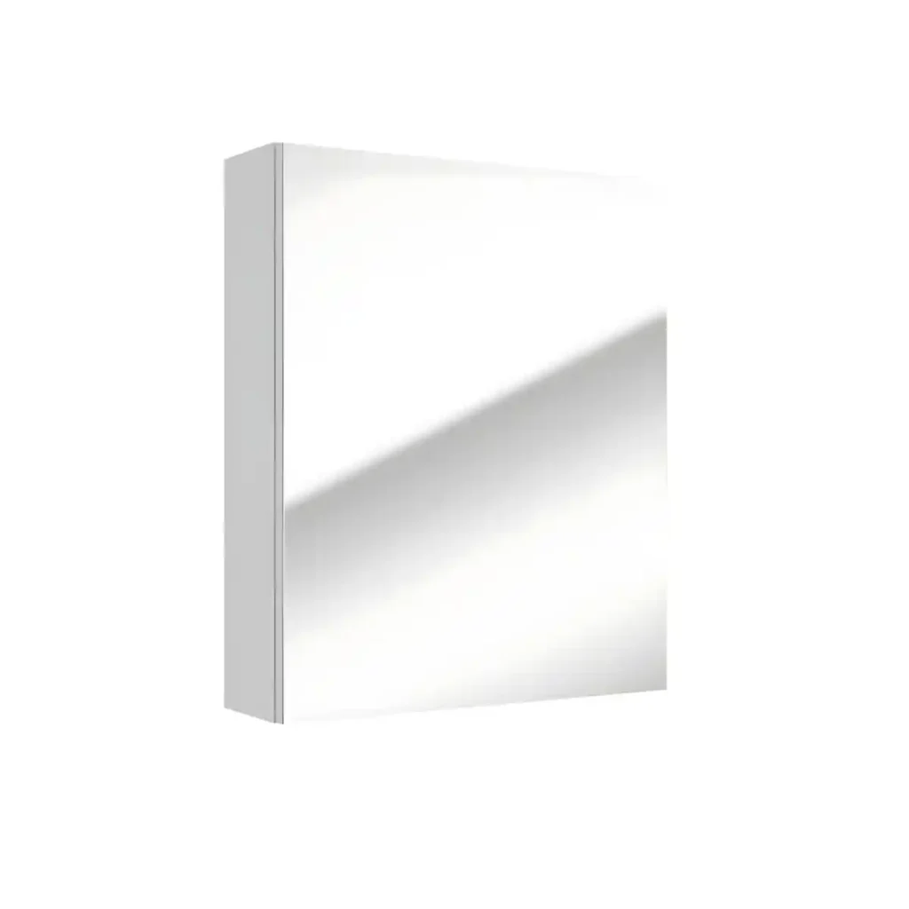 peeglikapp-50-cm-SALSA-E50-peegel-valge-kõrgläige-Soft-Close-50×60×15