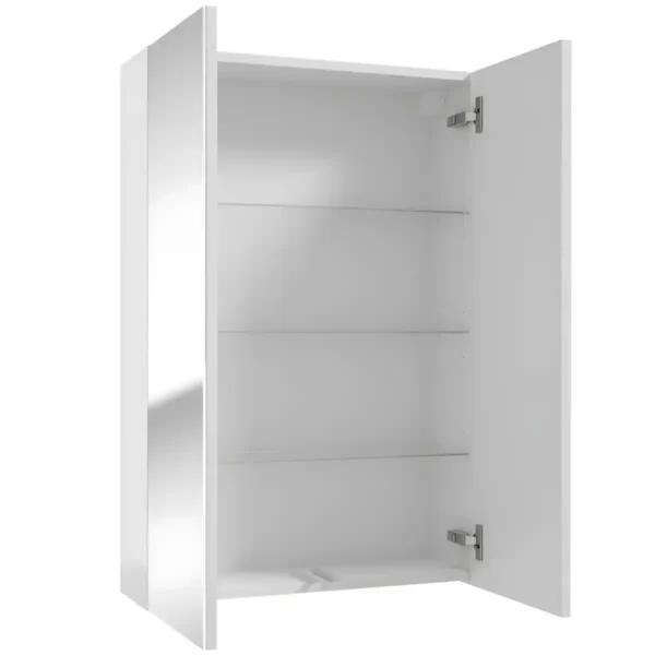 peeglikapp-60-cm-DUO-E60-peegel-valge-kõrgläige-Push-to-Open-Soft-Close