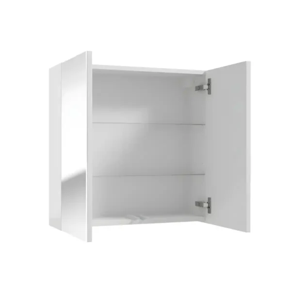 peeglikapp-60-cm-DUO-E60-peegel-valge-kõrgläige-Push-to-Open-Soft-Close-60×60×20