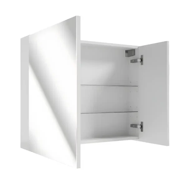 peeglikapp-75-cm-SALSA-E75-peegel-valge-kõrgläige-Soft-Close-75×60×15