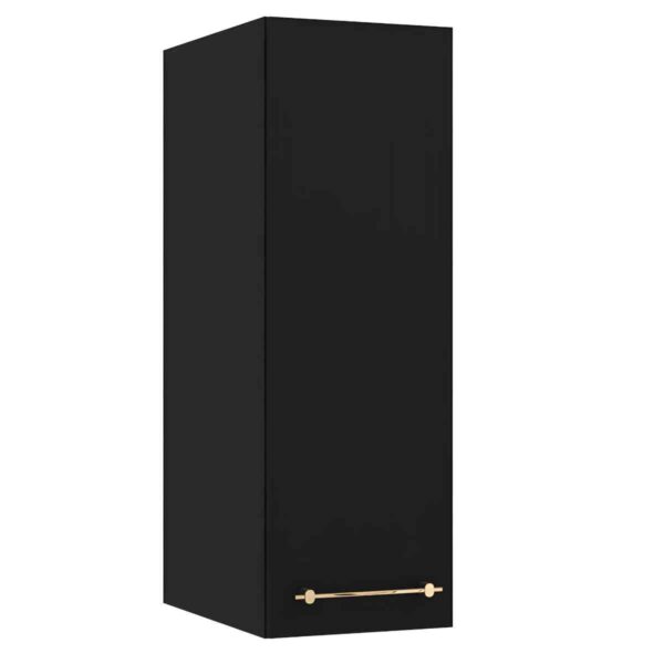 seinakapp-30-cm-METRO-SYSTEM-C30-must-matt-NO-FINGERPRINT-seinale-kinnitatav