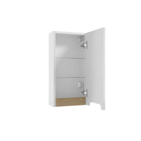 seinakapp-30-cm-STILLA-A30-valge-kõrgläige-Soft-Close-klaasriiul