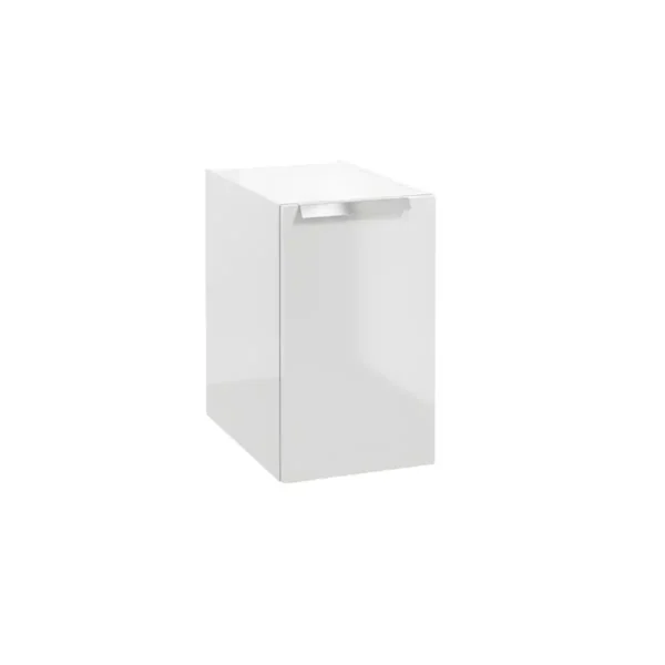 tasapinna-alune-vannitoakapp-30-cm-FARO-B30-valge-kõrgläige-seinale-kinnitatav-30×50×45,1