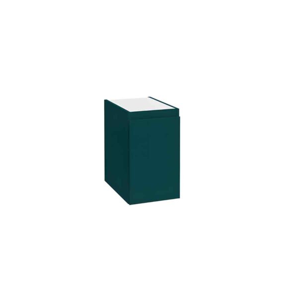 tasapinna-alune vannitoakapp-30-cm-tumeroheline-matt-COMO-B30-seinale-kinnitatav