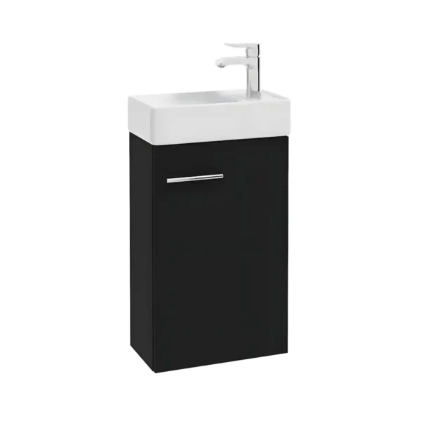 valamukapp-40-cm-KIM-D40-must-lakk-must-laminaat-seinale-39×60×21-komplekt-valamu-MINI-40