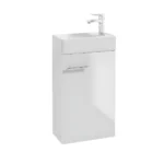 valamukapp-40-cm-KIM-D40-valge-kõrgläige-seinale-39×60×21-komplekt-valamu-MINI-40