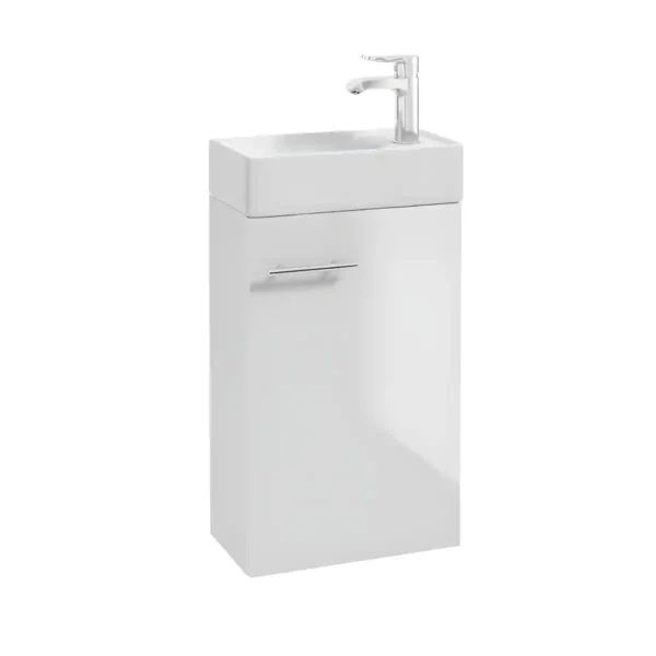 valamukapp-40-cm-KIM-D40-valge-kõrgläige-seinale-39×60×21-komplekt-valamu-MINI-40
