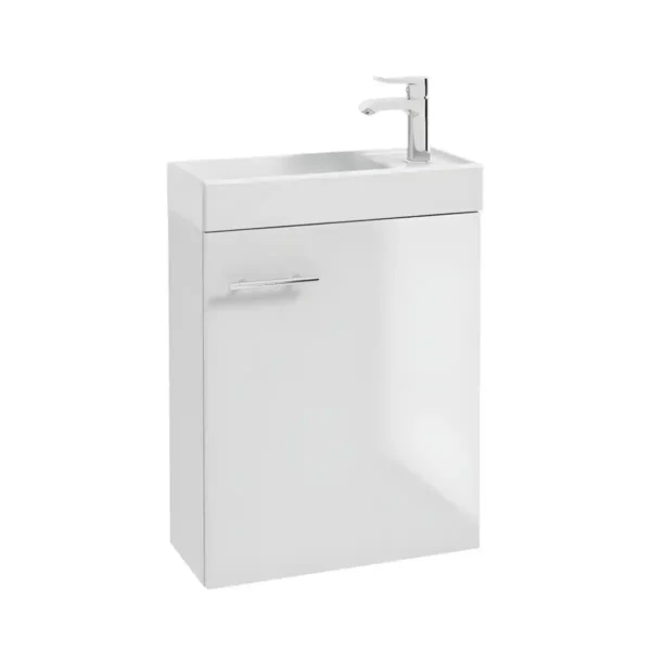 valamukapp-50-cm-KIM-D50-valge-kõrgläige-seinale-50×60×23-komplekt-valamu-MINI-50