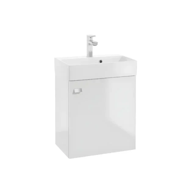 valamukapp-50-cm-valge-kõrgläige-FARO-D50-seinale-kinnitatav-30-cm-sügavus
