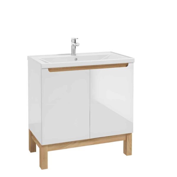 valamukapp-80-cm-SPACE-SYSTEM-D80-2-ust-valge-kõrgläige-jalad-golden-oak-80×80×45