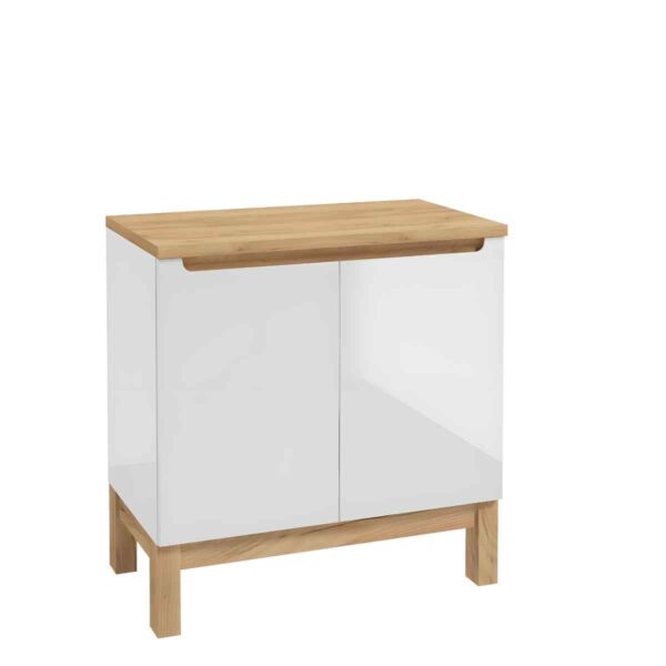 valamukapp-SPACE-SYSTEM-D80-2-ust-valge-kõrgläige-jalad-golden-oak-80×80×45