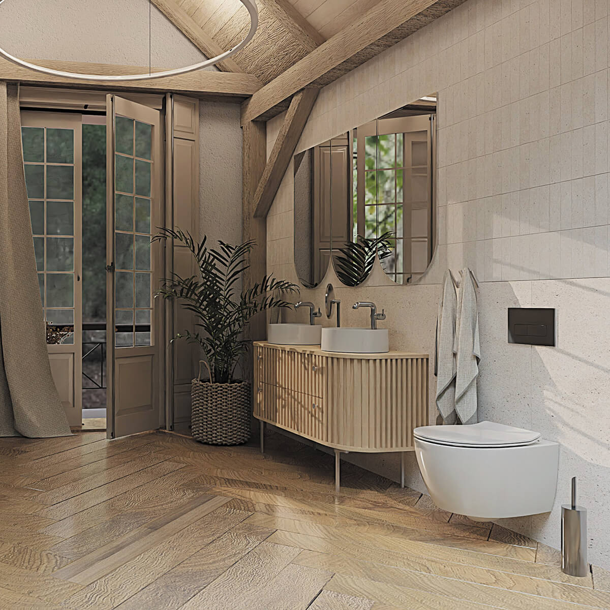 Kroomitud-valamusegisti-Deante-Silia-17-cm,-messing-näidis-2