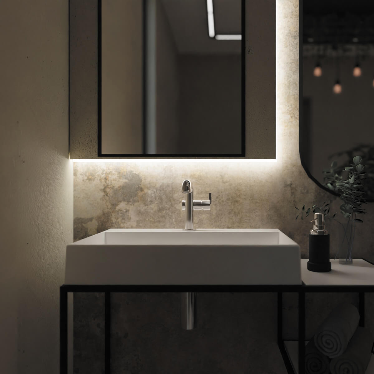 Kroomitud-valamusegisti-Deante-Silia-17-cm,-messing-näidis-5