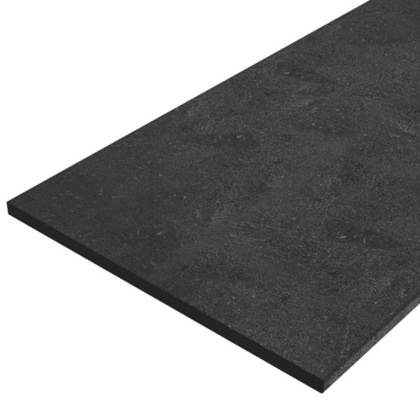 Töötasapind-110x46x1.2-cm-Foria-Negro,-must-tehiskivi