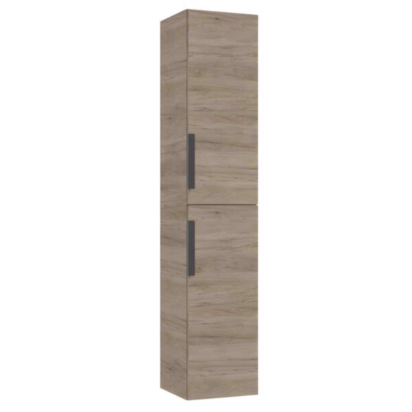 kõrge-vannitoakapp-30-cm-FARO-C30-rockfordi-pähkli-dekoor-seinale-kinnitatav-30×150×30,2