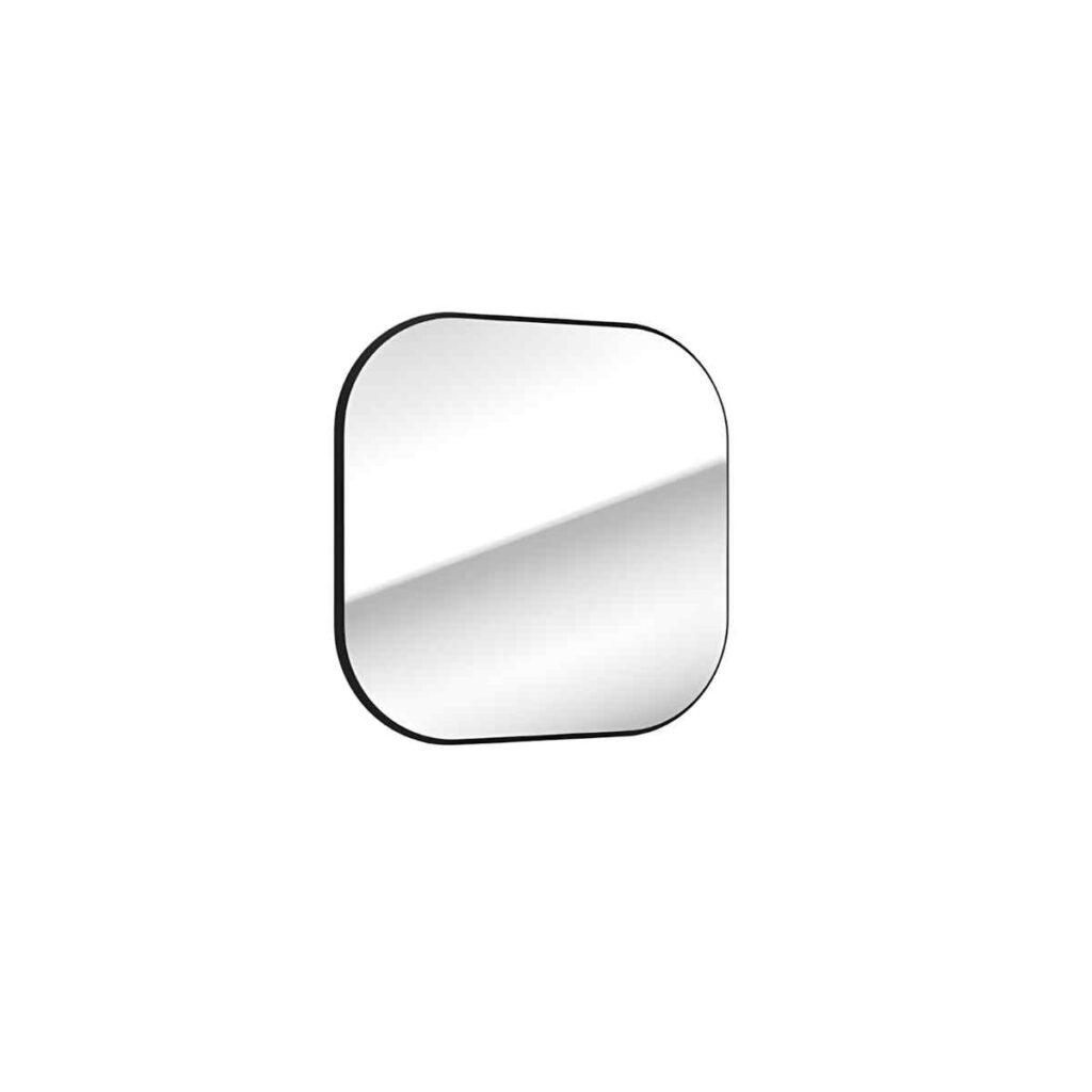 peegel-60-cm-MO-RE-L60×60-must-matt-seinale-kinnitatav-60×60×2,1