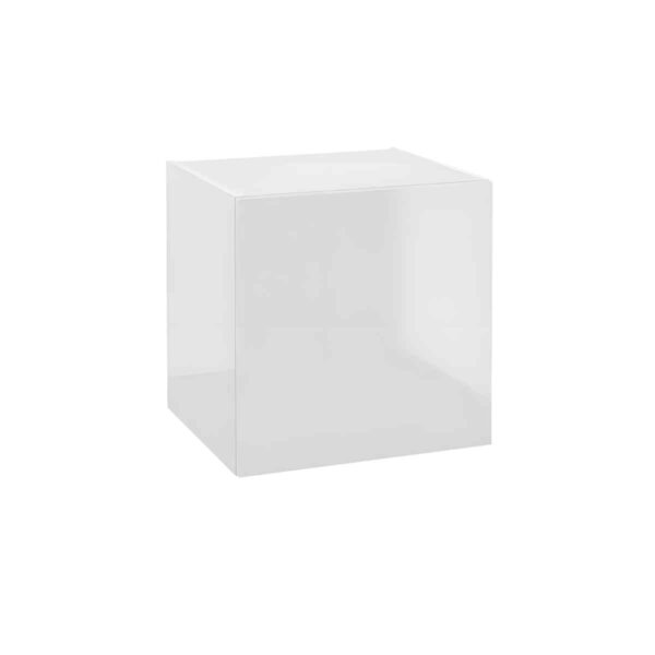 vannitoakapp-50-cm-FARO-B50-pesukorviga-valge-kõrgläige-50×50×45,1
