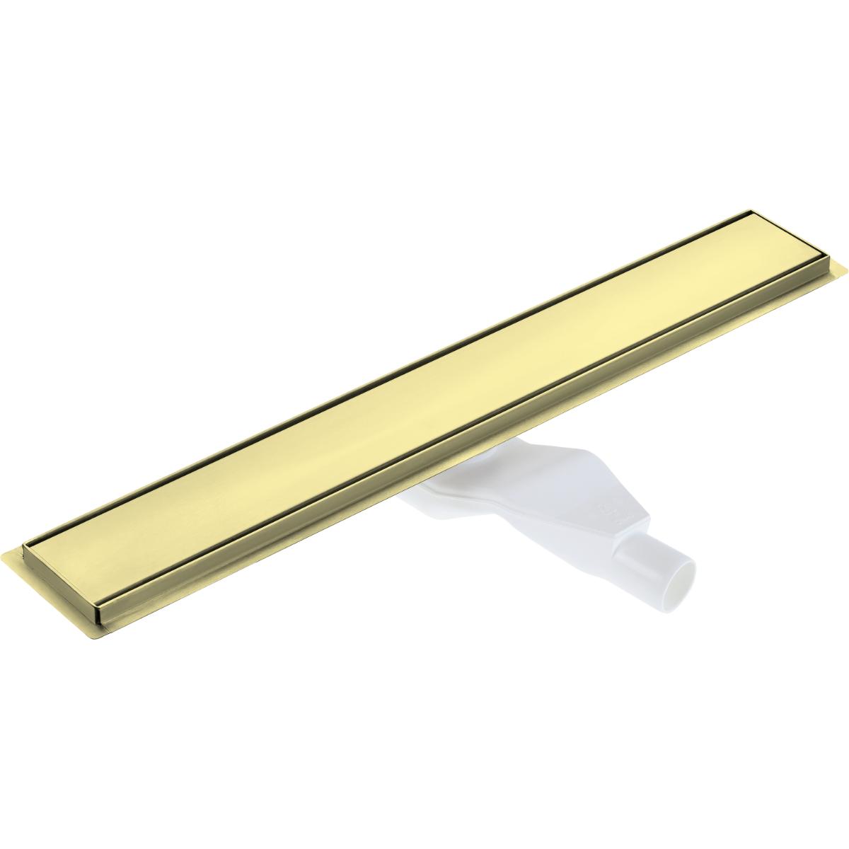 Duširenn-koos-äravooluga-100-cm,-Deante-harjatud-kuld-katteplaadiga