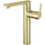 Harjatud-kuld-valamusegisti-Deante-Arnika-25.9-cm,-messing