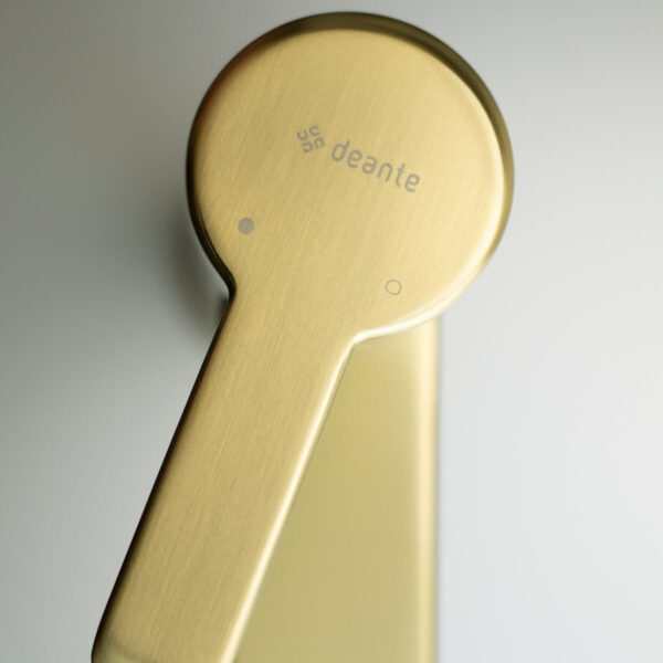 Harjatud-kuld-valamusegisti-Deante-Arnika-30.2-cm,-messing-1