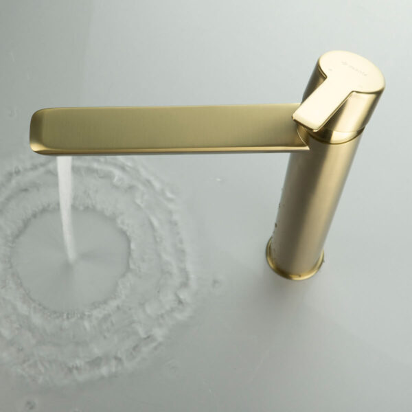 Harjatud-kuld-valamusegisti-Deante-Arnika-30.2-cm,-messing-2