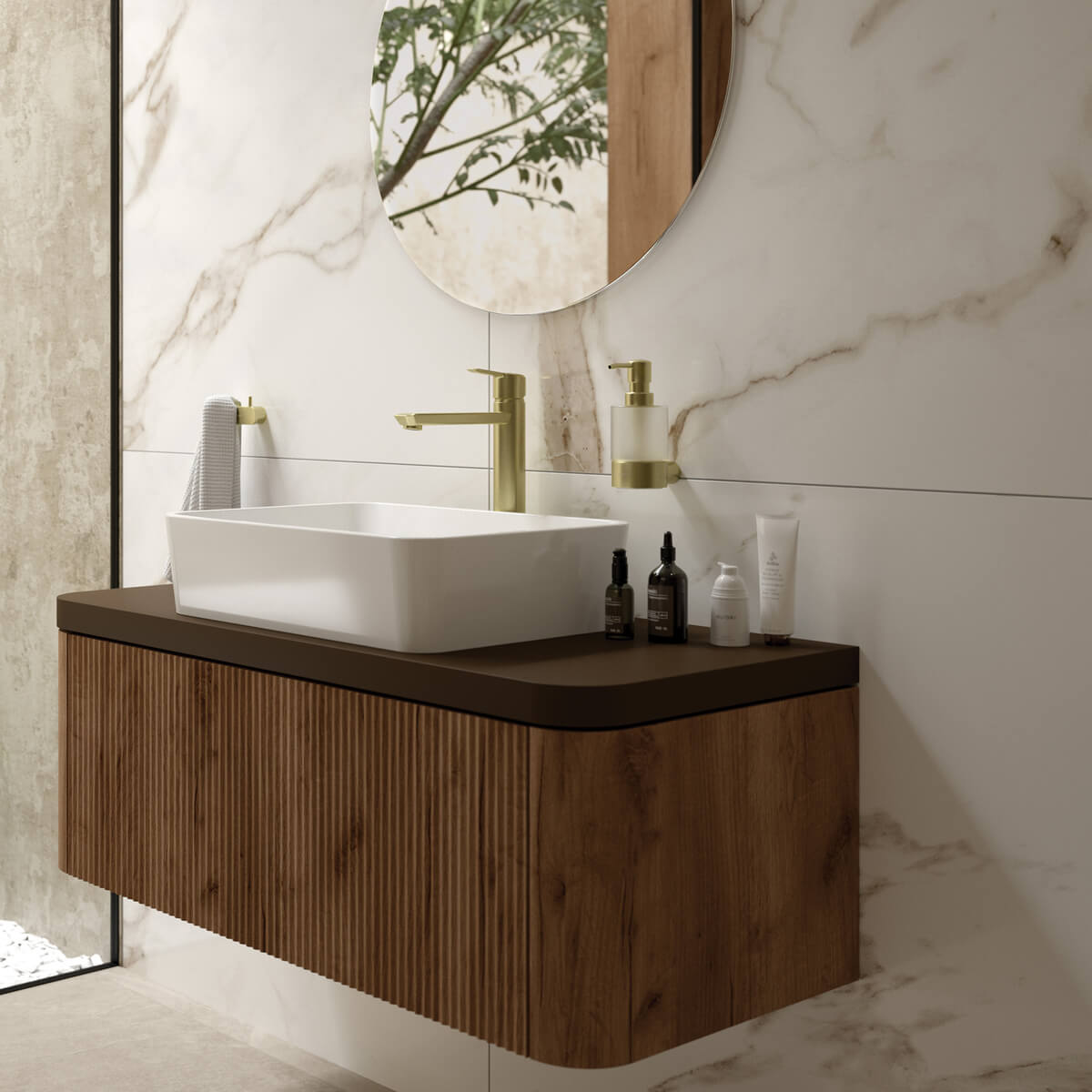 Harjatud-kuld-valamusegisti-Deante-Arnika-30.2-cm,-messing-5