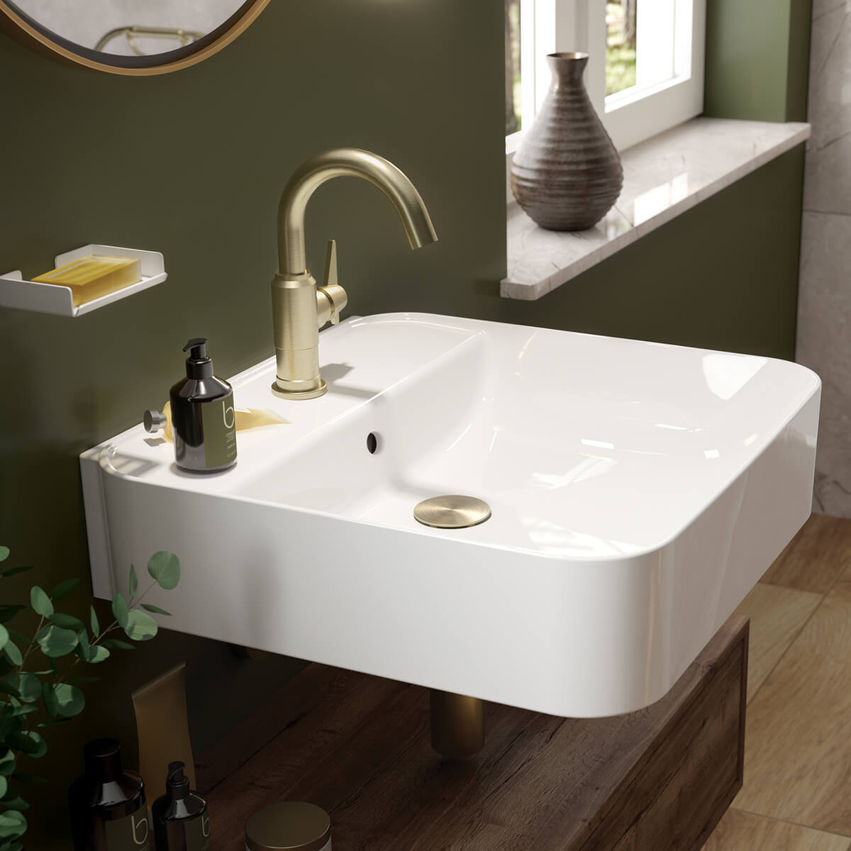 Harjatud-vask-valamusegisti-Deante-Temisto-27.7-cm,-messing-2