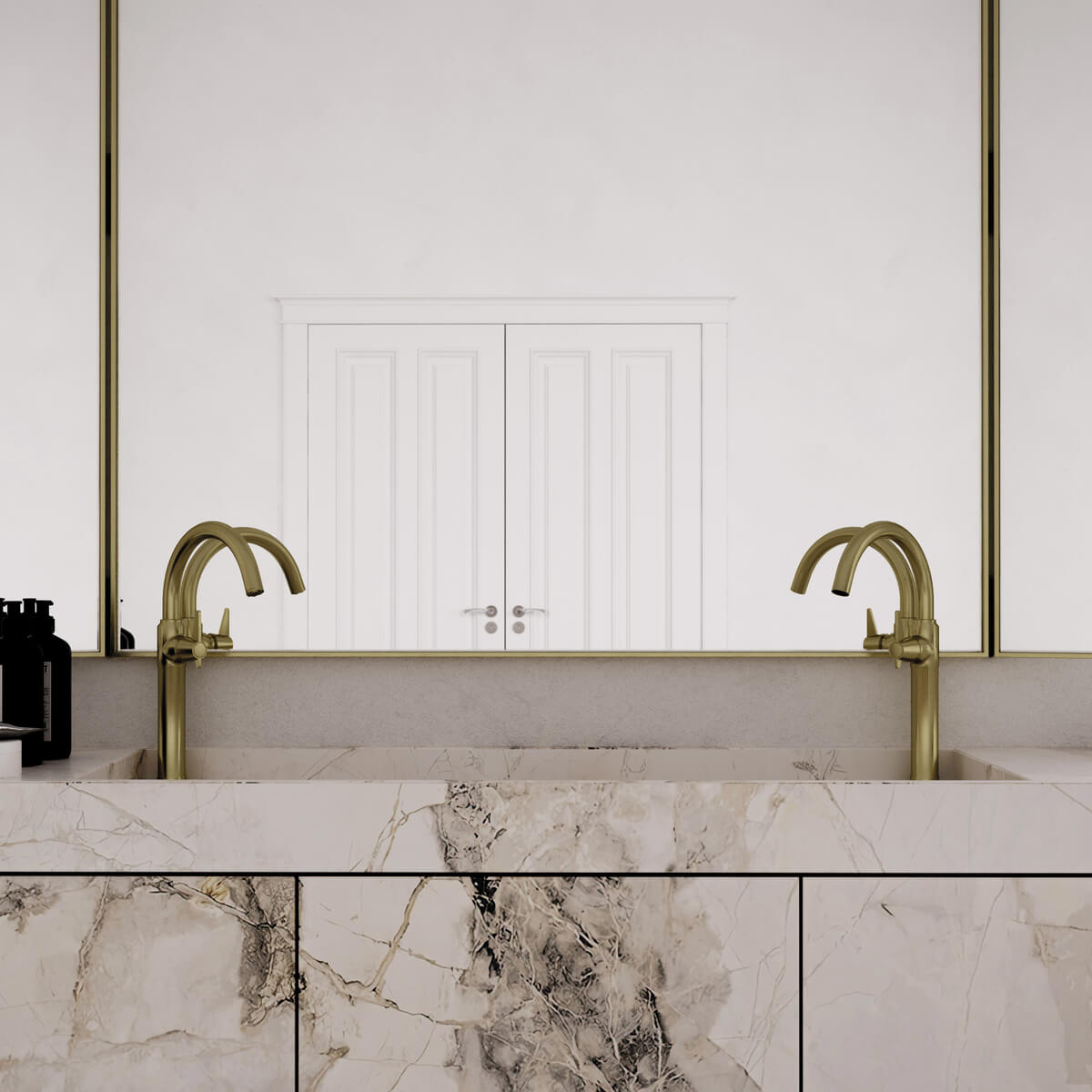 Harjatud-vask-valamusegisti-Deante-Temisto-37.3-cm,-messing-11